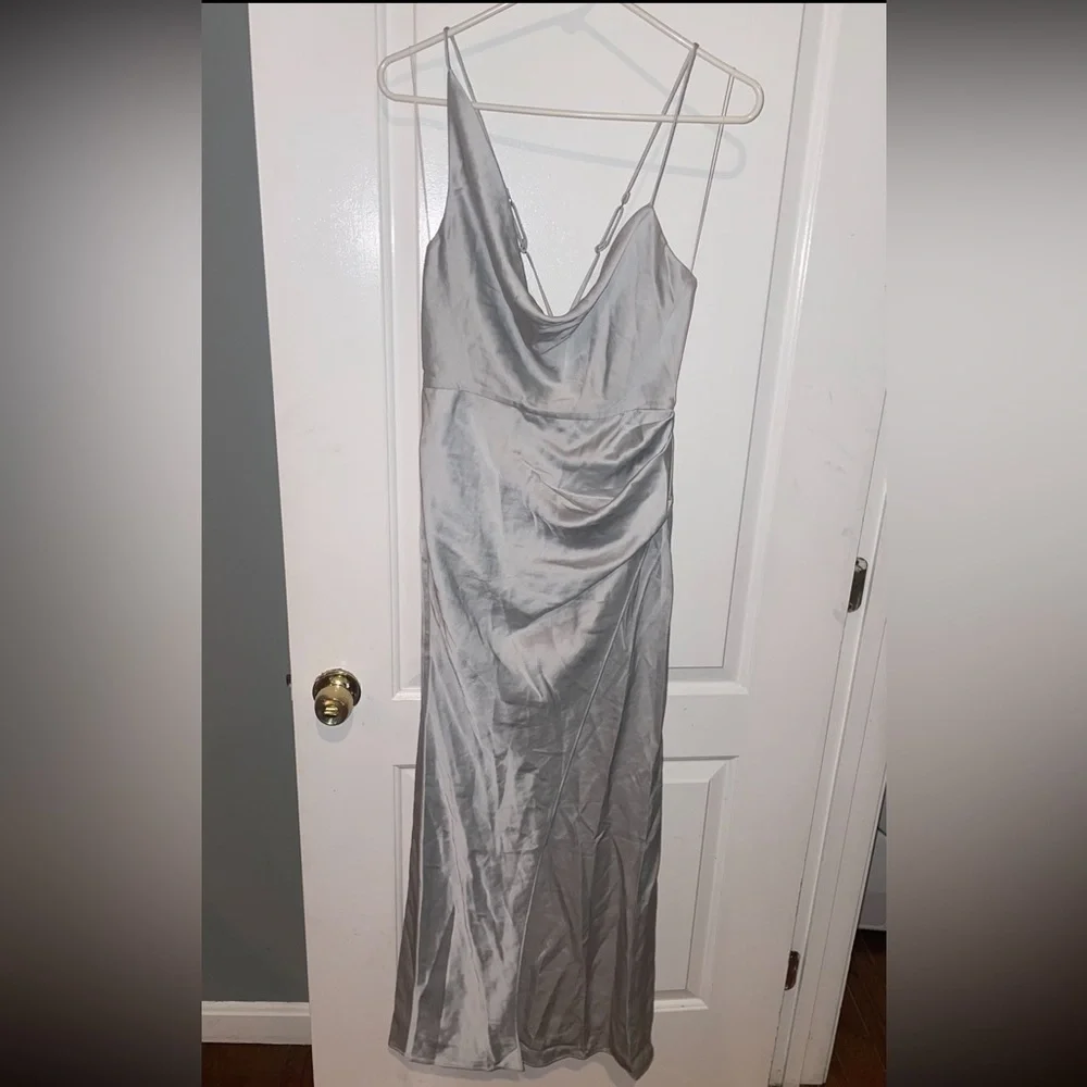 New! Significant Other Aria Silver Mint Dress 🩶 size 4 NWT! - Picture 10 of 14